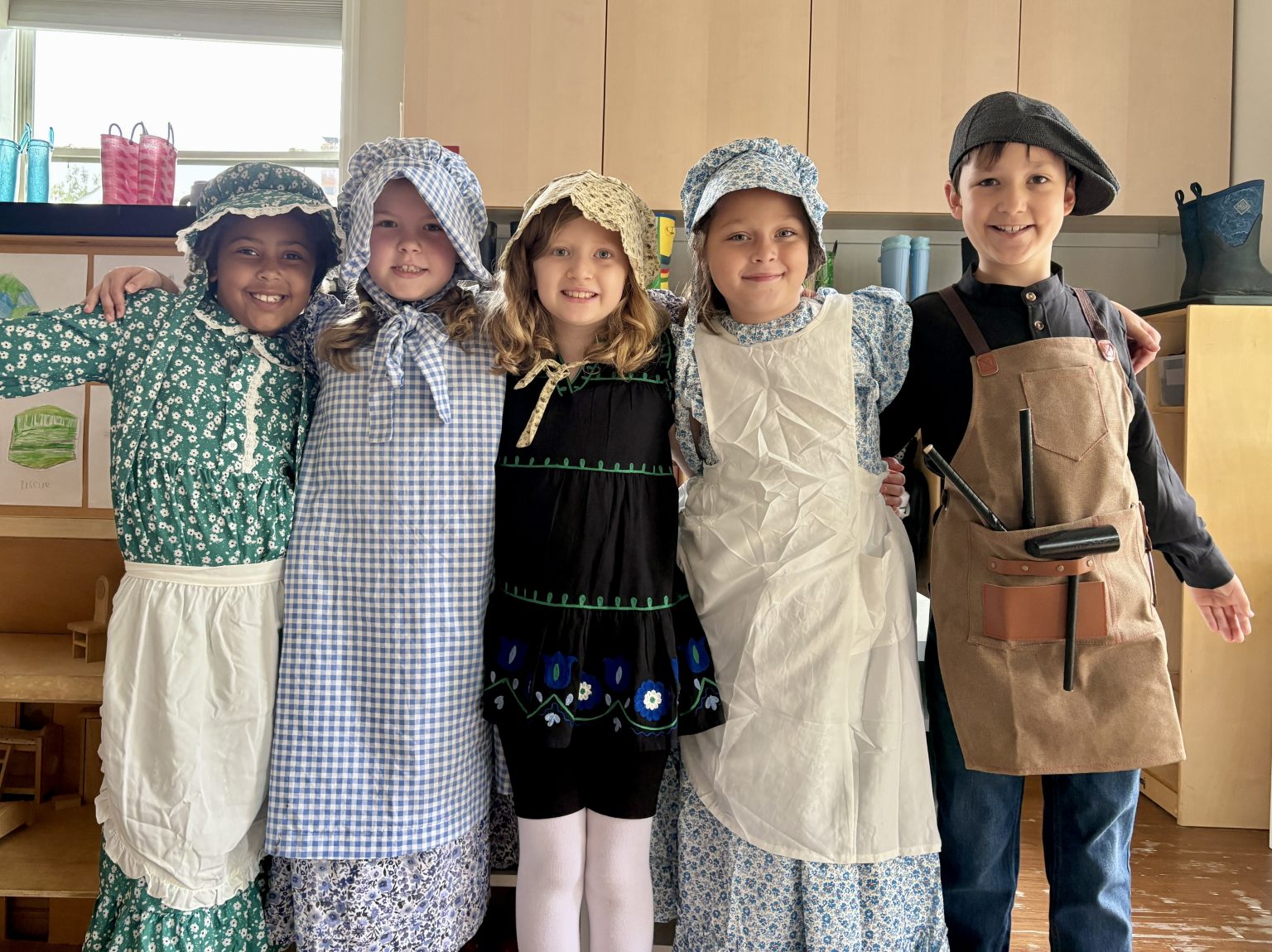 McGuffey students in costume